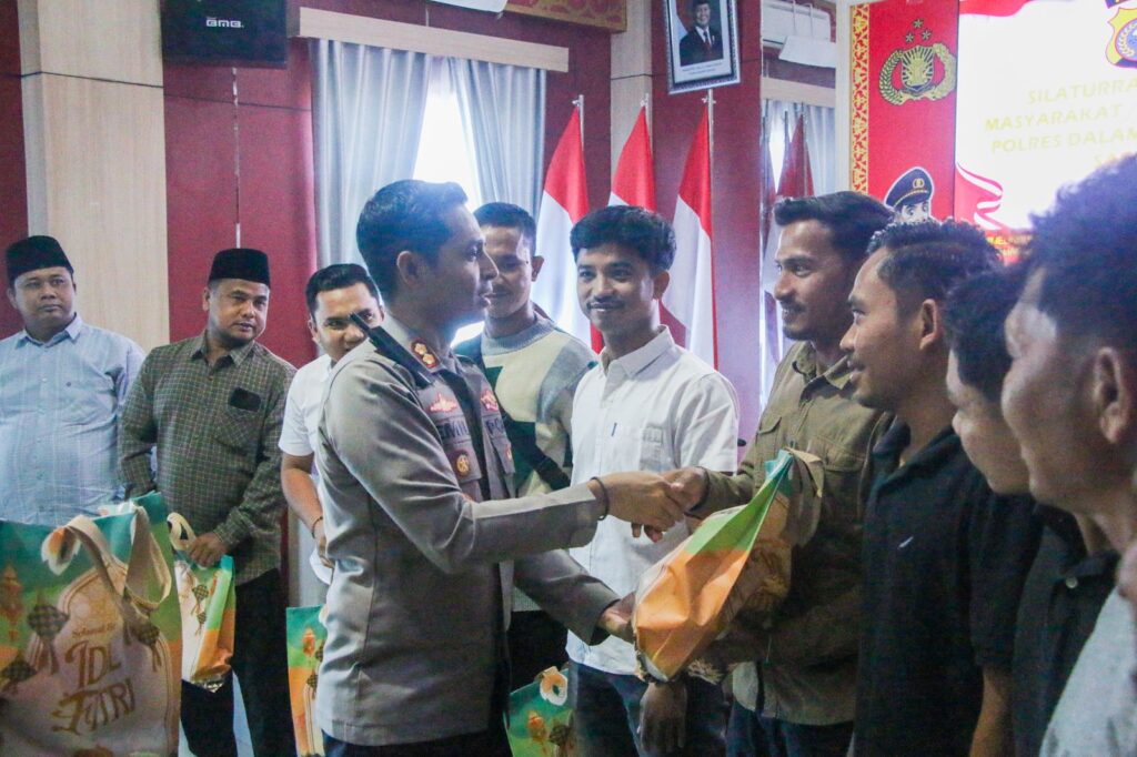 Polres Rokan Hulu Perkuat Kamtibmas di Bulan Ramadhan 1447 H, Gandeng Warga Sekitar Mako