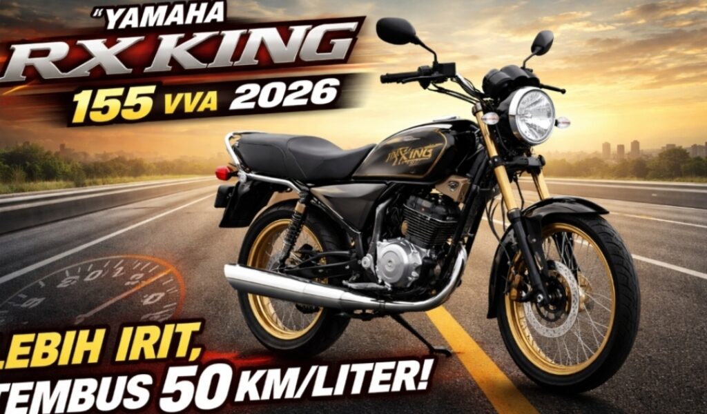 Legenda Jalanan Hidup Lagi: Yamaha RX King 155 VVA 2026 Makin Irit, Tembus 50 Km/L
