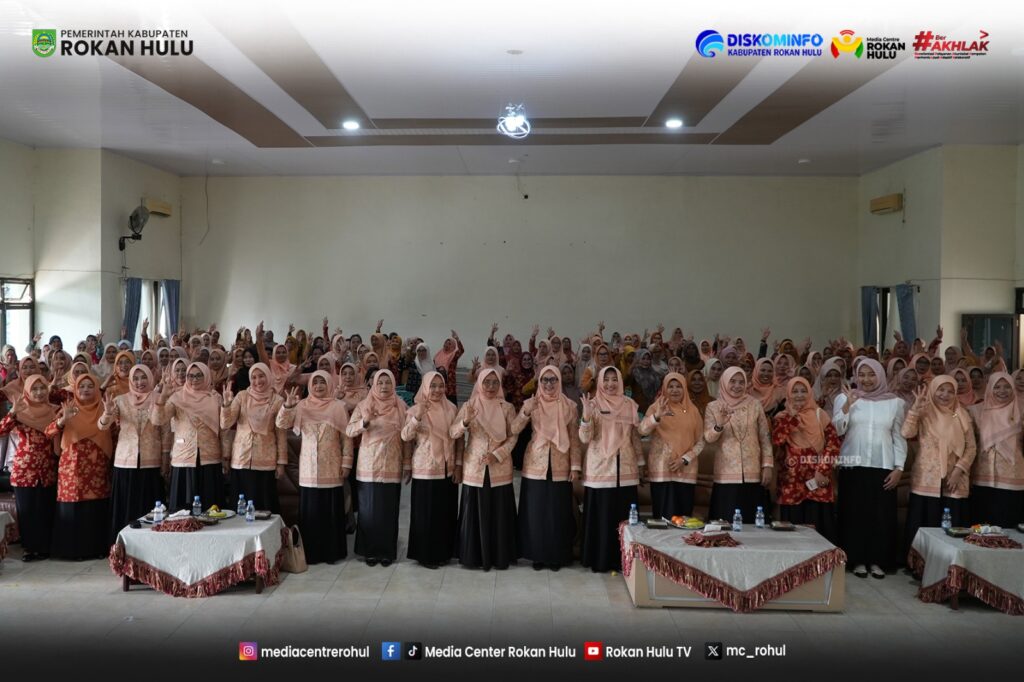 Pertemuan Bulanan DWP Rohul Bahas Pembaruan AD/ART serta Optimalisasi Aplikasi E-Reporting
