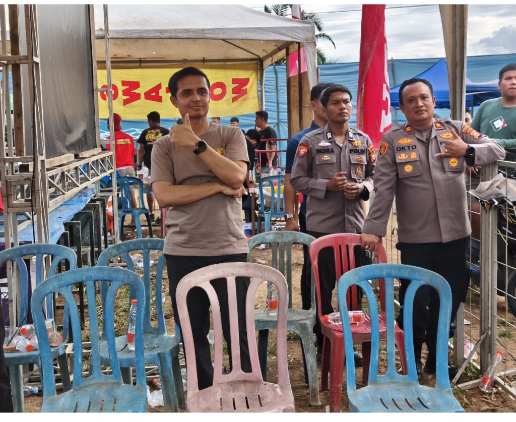 Kapolres Rohul Hadiri Event Grasstrack Motocross di Sirkuit Permanen Simpang D Rambah Hilir, Rider Berbagai Provinsi Ramaikan Ajang Bergengsi