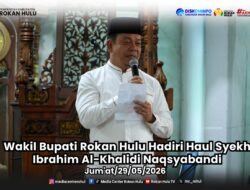 Wabup Rohul Hadir di Haul Syekh Ibrahim Al-Khalidi
