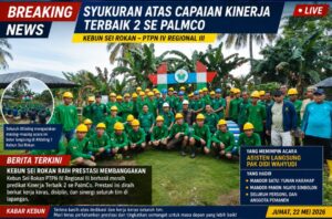 Syukuran Atas Capaian Kinerja Terbaik 2 se-PalmCo Kebun Sei Rokan