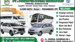 PT. Pradipta D’Five Transport Travel Executive Hadir Layani Rute Ujung Batu–Pekanbaru PP, Siap Antar Jemput dan Kirim Paket