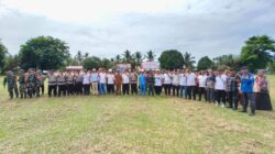 Camat Pagaran Tapah Darussalam Pimpin Apel dan Simulasi Penanggulangan Karhutla di PTPN IV Regional III Unit Kebun Sei Rokan