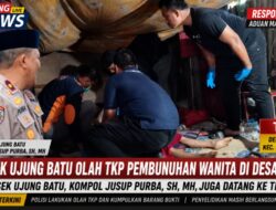 Kapolsek Ujung Batu Turun Langsung ke Lokasi Kasus Tewasnya Wanita di Desa Ngaso