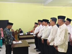 Tonggak Baru Pemerintahan Desa Suka Damai, 6 RW dan 17 RT Resmi Dilantik