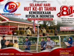 Semarak HUT RI ke-81, PTPN IV Regional III Kebun Sei Rokan Gelar Upacara dan Beragam Perlombaan