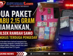 Dua Paket Sabu 2,15 Gram Diamankan, Polsek Rambah Samo Ringkus Terduga Pengedar