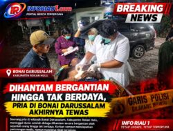Dihantam Bergantian hingga Tak Berdaya, Pria di Bonai Darussalam Akhirnya Tewas